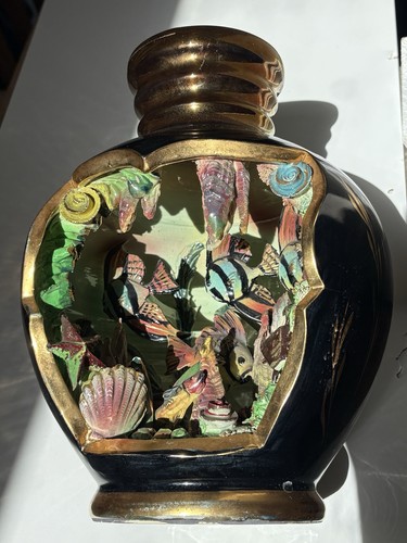 Large vallauris ceramic - vallauris, lamp