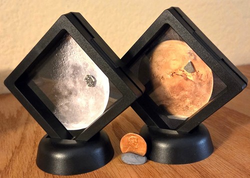 Mars moon rock set martian - moon,