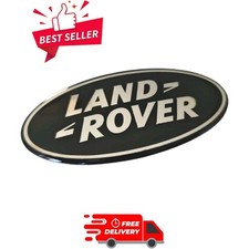 RANGE ROVER SPORT L494 GENUINE LAND ROVER GRILLE BADGE BLACK SILVER