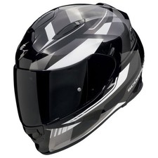 Scorpion EXO 491 Abilis Black White Full Face Motorcycle Motorbike Bike Helmet