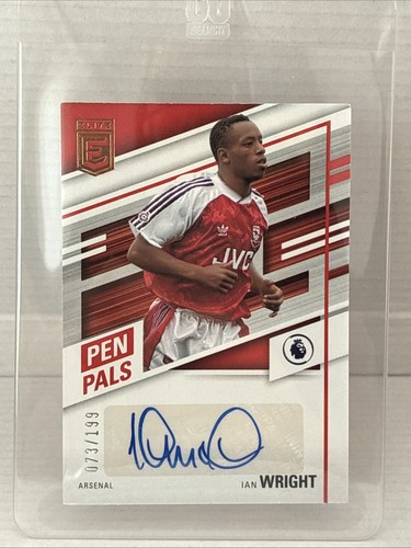 Ian wright autograph card pen - ian,