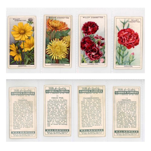 Wills garden flowers 1933 - flowers,
