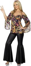 Women's Hippie Costume 1960s