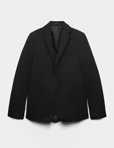 Boy black school blazer - m&s,