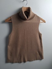 Zara Sleeveless Turtleneck