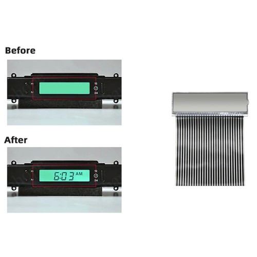Instrument cluster clock lcd - cluster,