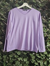 Rohan T Plus Long Lseeve T Shirt Women's UK Size Medium Lilac
