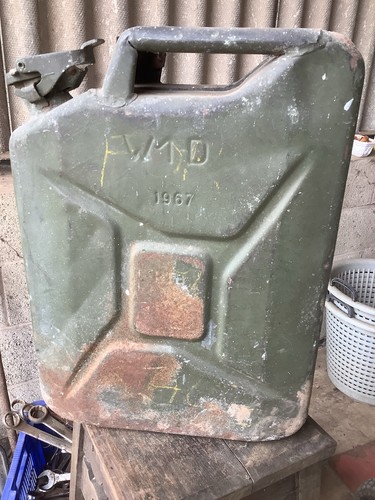 Vintage 1967 jerry can - d,