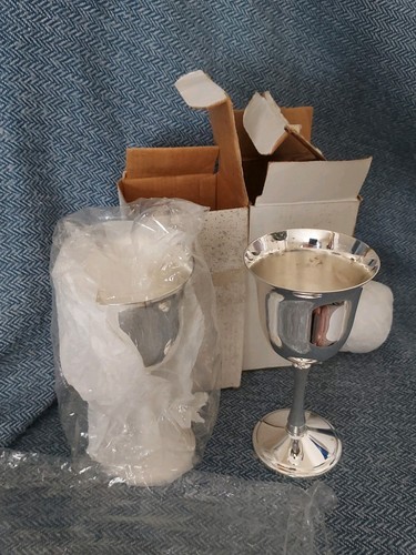 Vintage silver plated wine - plated,
