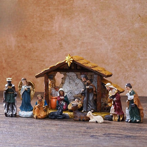 12pcs christmas nativity - 12pcs,