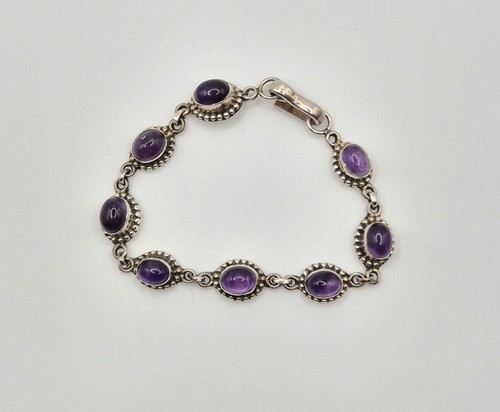 Sterling silver amethyst - sterling,