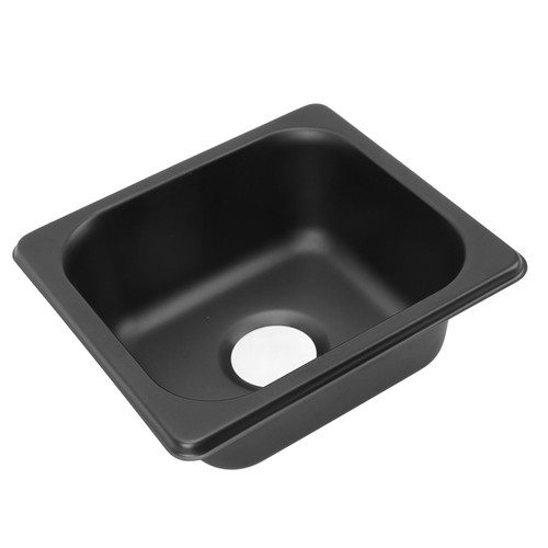 Stainless steel sink black - steel,