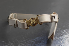 Vintage Action Man Grenadier Guard white ceremonial belt with frog Guardsman #d