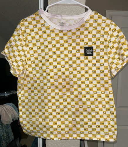 Vans simpsons crop top - simpsons, t