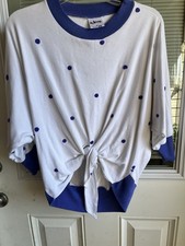 Vintage 80s Aileen Top White