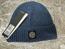 Stone Island Wooly Hat Blue