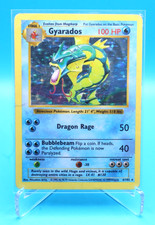 Shadowless Gyarados 6/102 Vintage HP Base Set Pokemon Pokémon Card WOTC