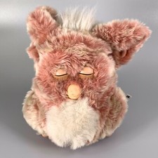 Furby 2005 Emoto Tronic Red Velvet Uncommon Blue Eyes NOT WORKING SPARES PARTS