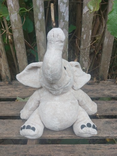 Vintage elephant cuddly - elephant, quarry