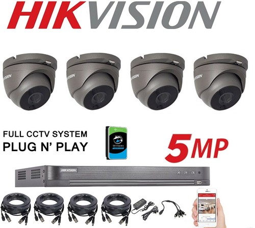Hikvision 5mp 4ch dvr 4x - dvr, hd