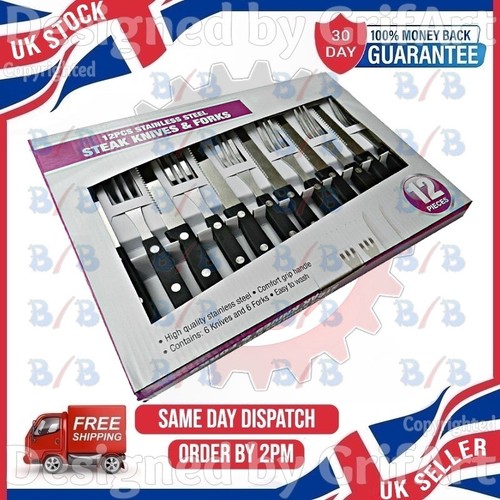 12pc steak knives and - 12pc,