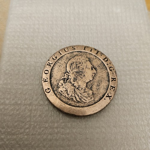 1797 cartwheel penny - penny, george