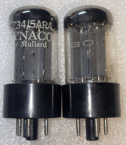 Matched pair mullard 5ar4 gz34 - mullard,