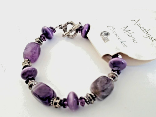 Bnew natural amethyst - amethyst, milano