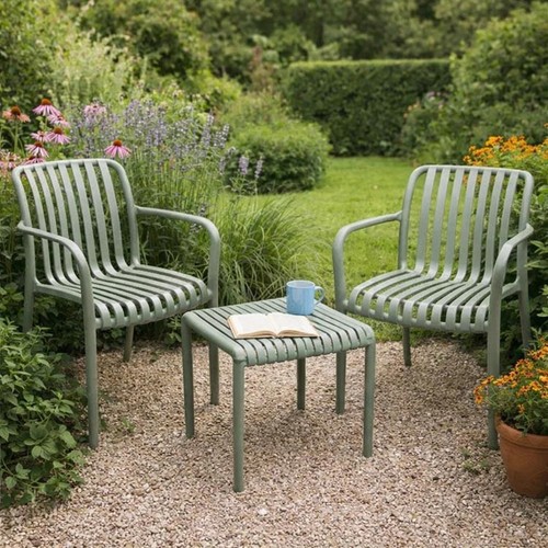 3pc garden furniture portable - 3pc,