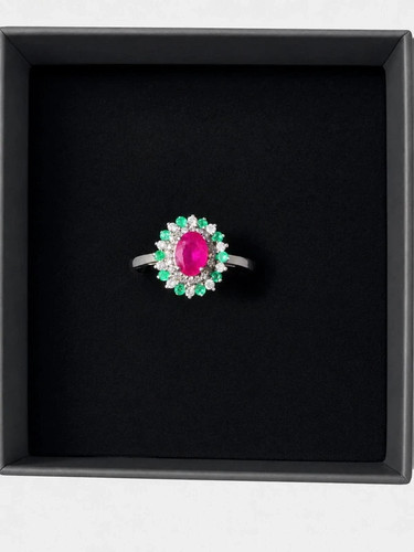 Montepuez ruby emerald - emerald, &