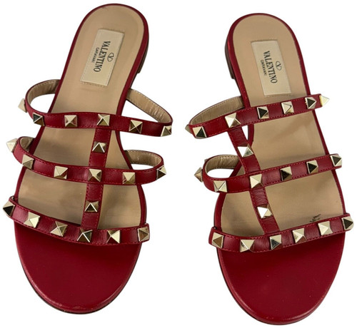 Valentino garavani red - valentino, leather