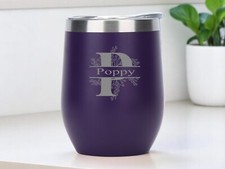 Personalised Initial 12oz