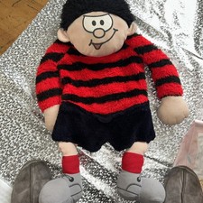 Vintage Dennis The Menace Boots Hot Water Bottle Cover / PJ Case Soft Toy