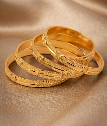 Ethnic bangles 22k - bangles, gold