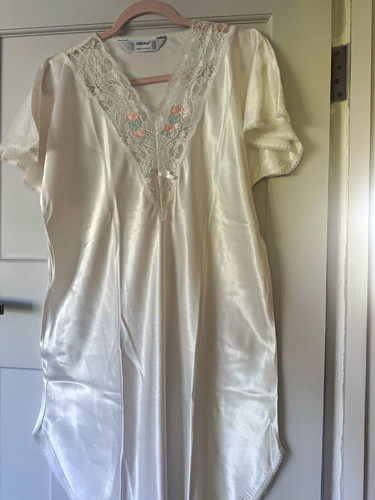 Michael ivory satin chemise - satin,