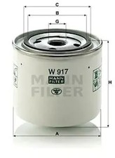 Oil filter Spin-on Filter W