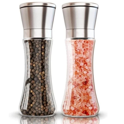 Pepper and salt grinder set - salt,