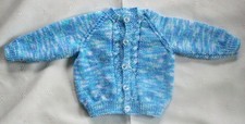 Handmade baby cardigan 3-6