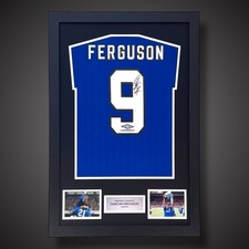Framed Duncan Ferguson Hand