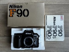 Nikon F90 35mm Film SLR Camera Body Boxed with Manual