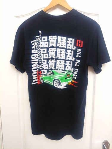 Hoonigan black graphic - hoonigan,
