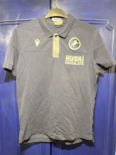 Millwall macron polo grey - macron, fc