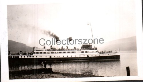 1930 clyde steamer leaving - 1930's,