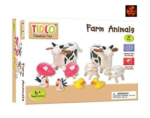 Set wooden farm - 10,
