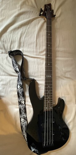 Esp ltd bass guitar black - esp,