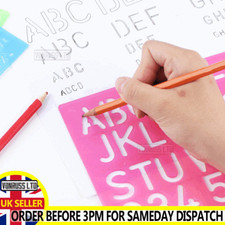 Letter Stencil Set Alphabet