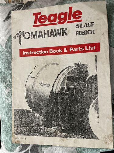 Teagle tomahawk silage feeder - silage,