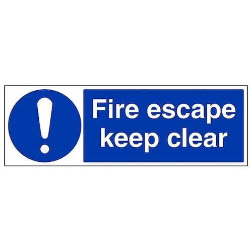 Fire escape keep - "fire,