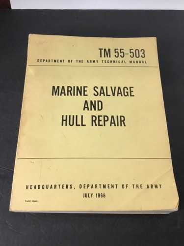 Marine salvage and - and, hull