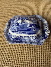Vintage Spode Blue Italian